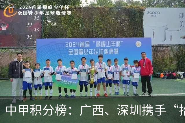 中甲积分榜：广西、深圳携手“抬”南通冲超，陕西联合机会来了